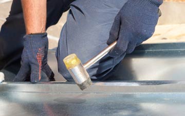 Traprain metal flat roofing repairs